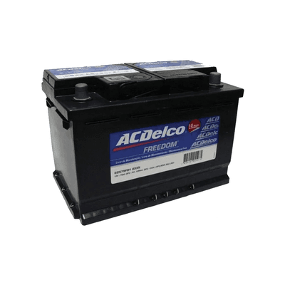 Bateria ACDELCO FREE 75AH - 24 MESES (CAIXA ALTA)