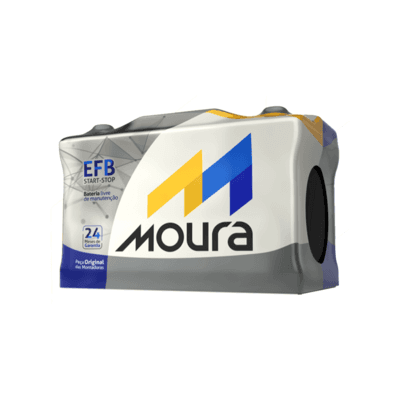 Bateria MOURA 72EFB - START STOP - 24 MESES